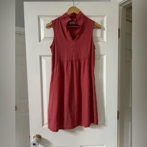 Terzo Millennio Pink Linen Dress